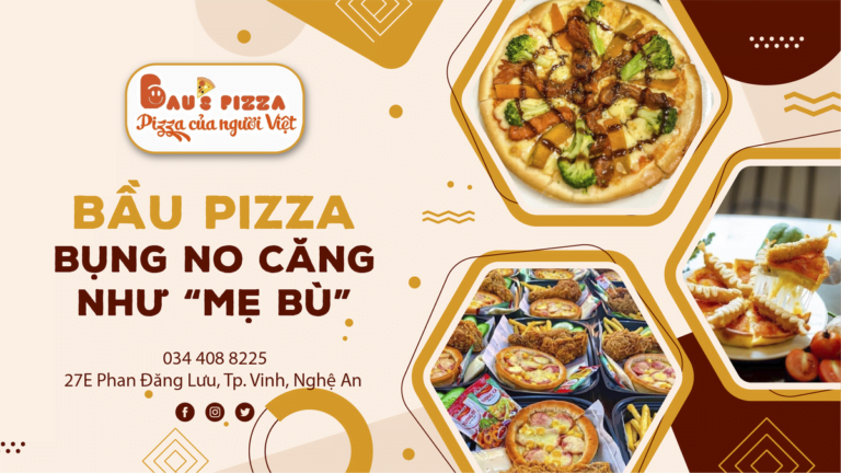 BẦU PIZZA - BỤNG NO CĂNG NHƯ "MẸ BÙ"
