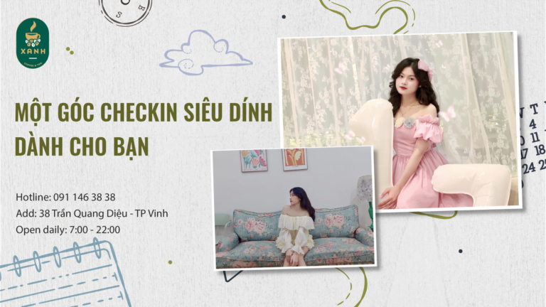 MỘT GÓC CHECKIN SIÊU DÍNH DÀNH RIÊNG CHO BẠN
