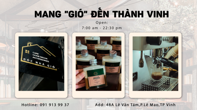 MANG "GIÓ" ĐẾN THÀNH VINH