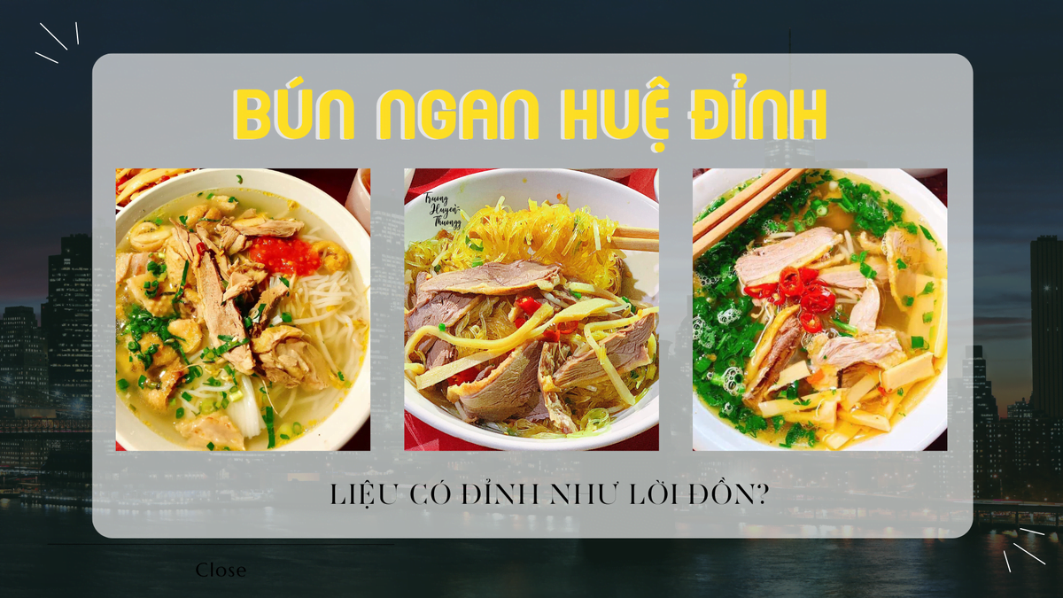 mien ngan hue Đinh co Đinh nhu loi Đon?