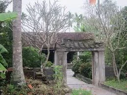 KHU DI TÍCH NHÀ THỜ VÀ MỘ HỌ CỤ HỒ TÙNG MẬU