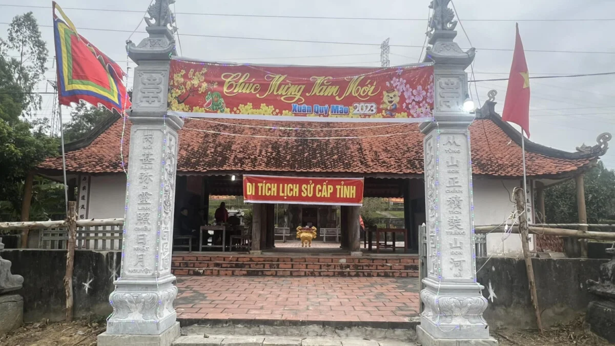 ĐỀN RẬM QUỲNH LƯU - NƠI GIAO THOA LỊCH SỬ VÀ VĂN HÓA