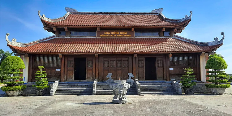 KHU LƯU NIỆM TỔNG BÍ THƯ LÊ HỒNG PHONG: NƠI GHI DẤU LỊCH SỬ CÁCH MẠNG