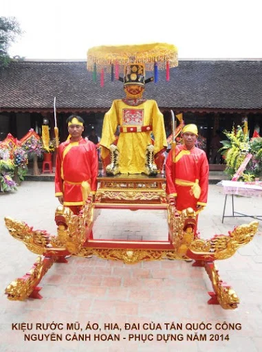Đền Hữu: Nơi thờ Thái phó Tấn quốc công Nguyễn Cảnh Hoan