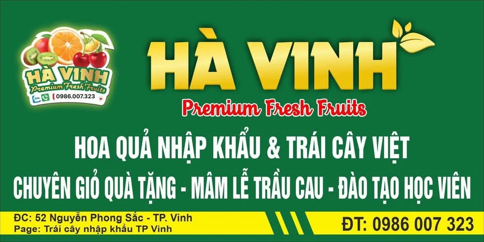 Top 5 Cửa Hàng Trái Cây Chất Lượng Ở Vinh, Nghệ An Được Người Dân Tin Chọn