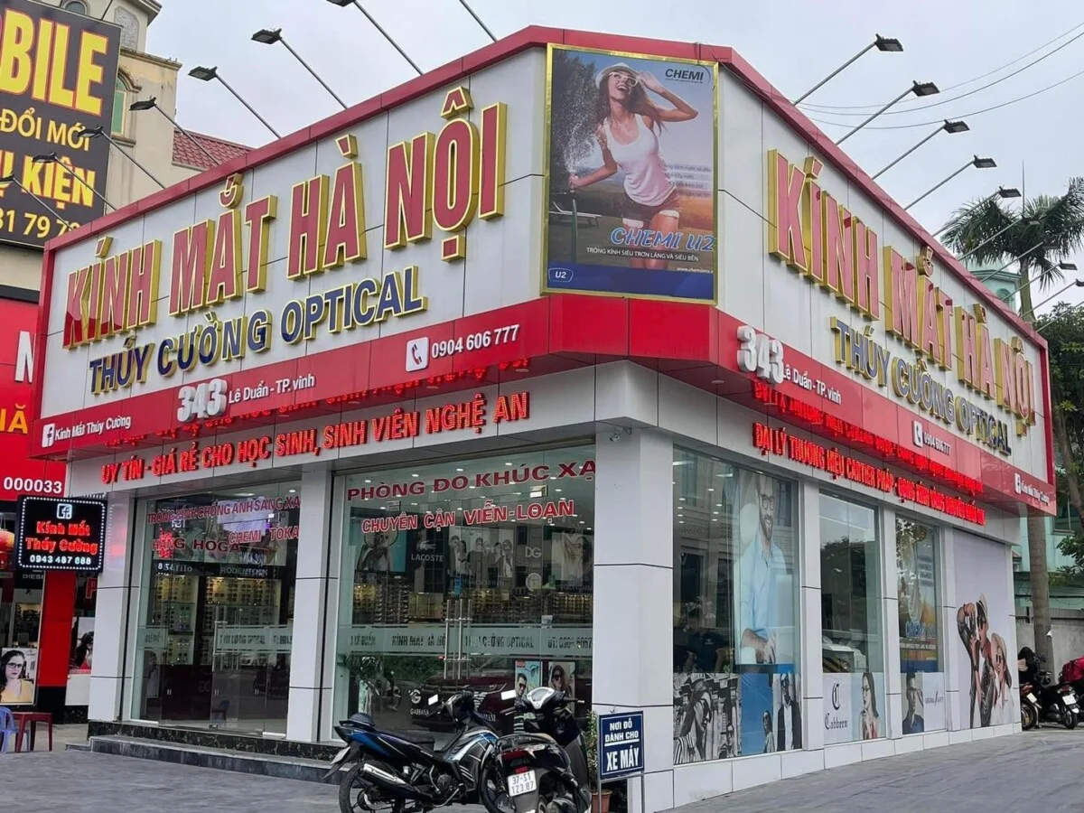 Top 5 Cửa Hàng Kính Mắt Uy Tín, Nổi Tiếng Ở Vinh