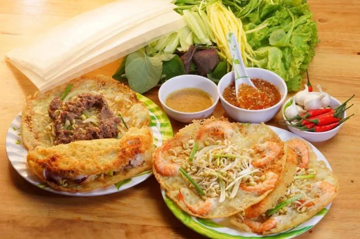 Top 5 quán bán bánh xèo ngon ở TP. Vinh